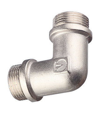 Угол Valtec 3/4 НР(ш) х 3/4 НР(ш) латунный (VTr.093.N.0005)