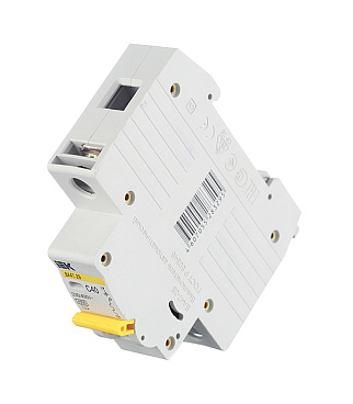 Автоматический выключатель модульный IEK Karat ВА 47-29 1P 40А тип C 4,5 кА 220 В (MVA20-1-040-C)