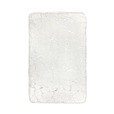 Коврик для ванной белый 80х50 см Fora Marble (FOR-HAP-50-80-MBW)