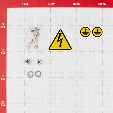 Щит учетно-распределительный встраиваемый Dekraft ЩРУВ-1/12 металлический IP31 430х330х160 мм 12 модулей с окном для снятия показаний счетчика