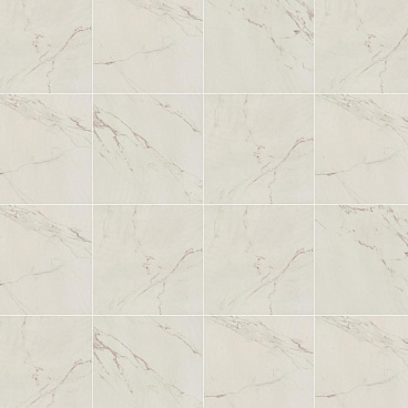 Плитка напольная Axima Мартиника белая 400x400x9 мм (10 шт.=1,6 кв.м)