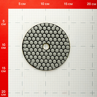 Круг алмазный шлифовальный по камню Rage by Vira гибкий d100 мм P100 для сухого шлифования