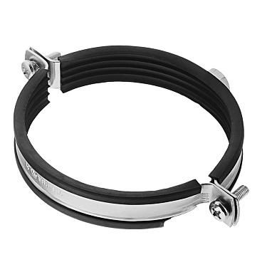 Хомут сантехнический 4" 108-114 мм оцинкованная сталь (10 шт.)