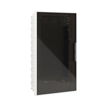 Щит слаботочный встраиваемый DKC Frame пластиковый IP40 529х311х100 мм 36 модулей прозрачная дверь белый (F36B4WDDIY)