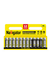 Батарейка Navigator АА пальчиковая LR6 1,5 В (12 шт.)