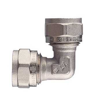 Угол VALTEC (VTm.351.N.001616) 16 обж(ц) х 16 обж(ц)