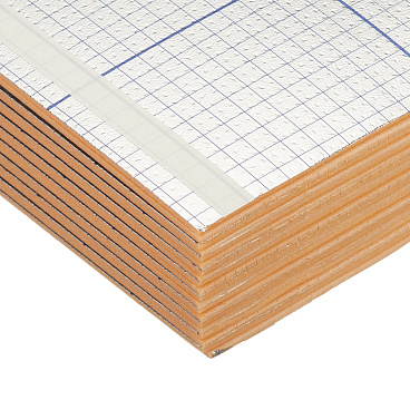 Подложка-гармошка под ламинат и паркет XPS Solid 3 мм 1,05х10 м 10 кв.м ламинированная с пароизоляцией