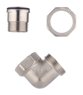 Американка угловая Valtec 1 ВР(г) х 1 НР(ш) латунная (VTr.098.N.0006)