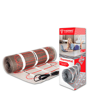 Теплый пол нагревательный мат Thermo Thermomat 2,5 кв.м 180 (450) Вт