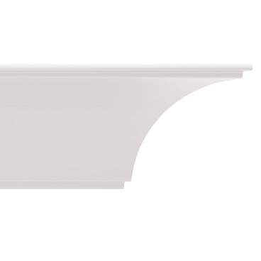 Плинтус потолочный из пенополистирола 60х58х2000 мм Солид С 17/60