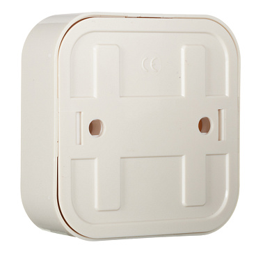 Выключатель Svet одноклавишный накладной бежевый с подсветкой (SV1001-0002)