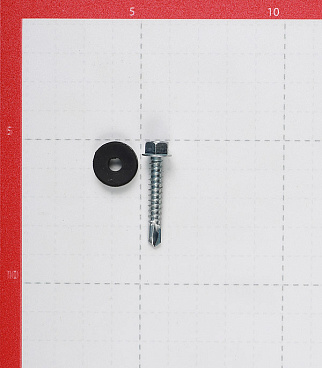 Саморезы кровельные с буром 32х5,5 мм металл-металл оцинкованные (250 шт.)