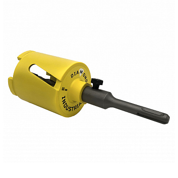 Коронка алмазная Diamond Industrial по бетону 68 мм с переходником