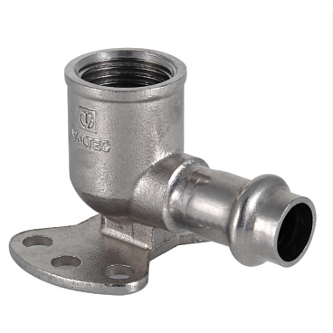 Водорозетка Valtec (VTi.954.I.001804) 18 мм х 1/2 ВР(г) нержавеющая сталь