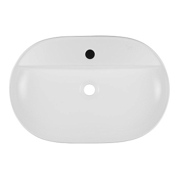 Раковина Corsa Deco WX300 60 см накладная с полочкой белая (ABWX2-60O)