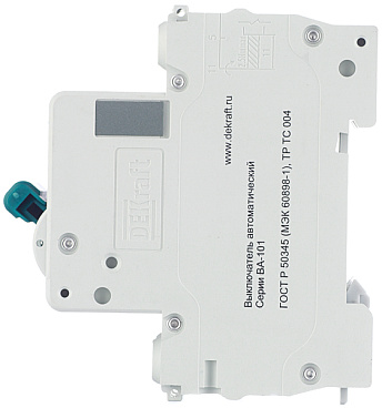 Автоматический выключатель модульный Dekraft BA-101 2P 25А тип C 4,5 кА 230/400 В (11068DEK)