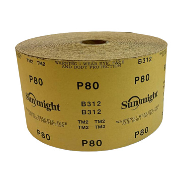 Наждачная бумага Sunmight Gold B312T 115 мм 50 м Р80