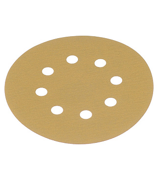Диск шлифовальный Starcke d125 мм P180 на липучку перфорированный (5 шт.)