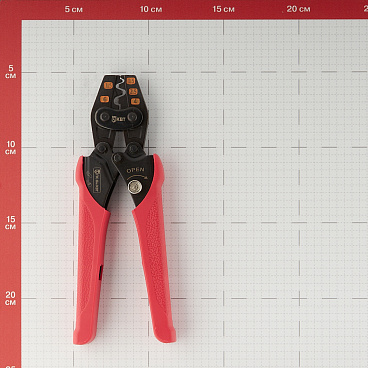 Пресс-клещи КВТ ПК-6м для обжима наконечников 1,5-6 кв.мм (78865)