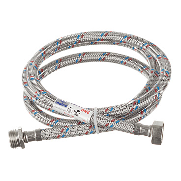 Подводка гибкая для воды Mateu 1/2 ВР(г) х 1/2 НР(ш) 150 см (701150001/THP/678560)