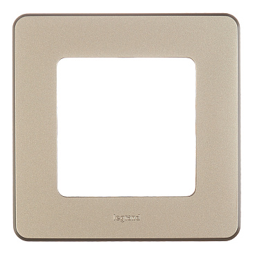 Рамка Legrand Inspiria одноместная шампань (673938)