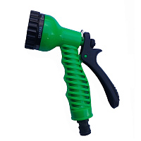 Пистолет для полива Инструм-Агро Оазис эконом пластиковый с отсекателем 7 режимов (012605)