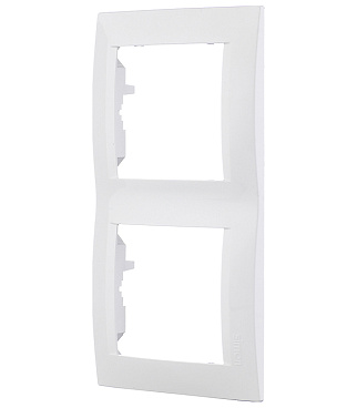 Рамка Simon 15 двухместная белая (1500620-030)