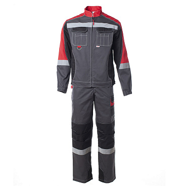 Костюм мужской защитный Спрут Формула 48-50 рост 170-176 см серый