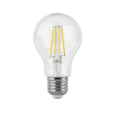 Лампа светодиодная филаментная Gauss Filament E27 4100К 8 Вт 780 Лм 185-265 В груша A60 прозрачная