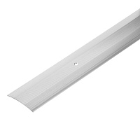 Порог алюминиевый одноуровневый стык 60х1800 мм без покрытия