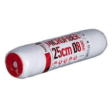 Валик микрофибра 250 мм d45 мм ворс 9 мм для водной и алкидной основы без ручки Beorol