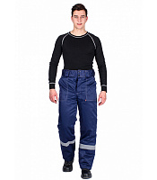 Брюки рабочие утепленные Delta Plus Экспертный-Люкс 48-50 рост 182-188 см синие