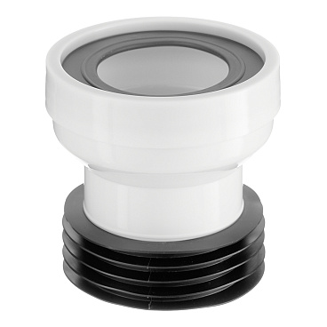 Труба фановая АНИ пласт d110 мм пластиковая переходная для унитаза (W1218)