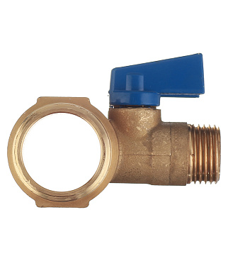 Коллектор Tiemme 1 ВР(г) х 2 выхода 1/2 НР(ш) ЕК х 1 НР(ш) с шаровыми кранами (1820042/1820006)