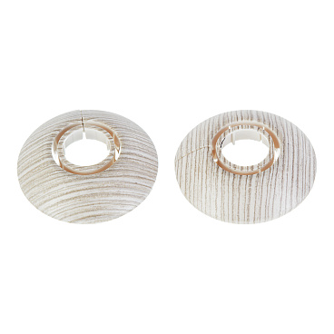 Обвод для труб ПВХ декоративный Идеал 16-22 мм ясень серый (2 шт.)