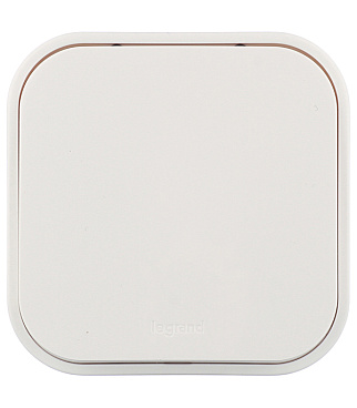 Выключатель Legrand Quteo одноклавишный накладной белый (782200)