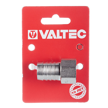 Штуцер Valtec для присоединения шланга 1/2 ВР(г) х 20 мм латунный (VTr.654.N.0420)