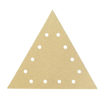 Лист шлифовальный треугольный Abraforce Gold 280 мм Р120 на липучку бумажная основа (3 шт.) (АМ191022)