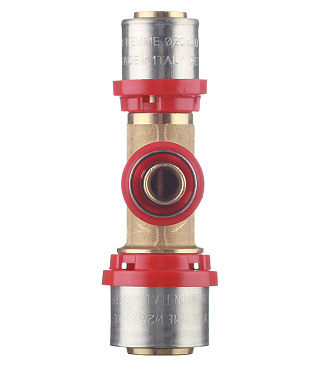 Тройник Tiemme 26(пресс) х 16(пресс) х 20(пресс)