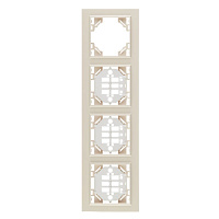 Рамка EKF Минск четырехместная бежевая (ERM-G-304-20)