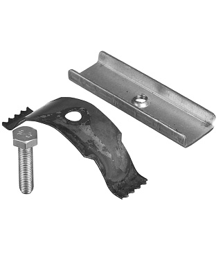 Крепление для решетки к полимерпесчанному лотку Gidrolica (104)