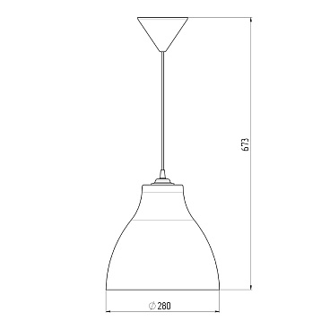 Светильник подвесной Svet Melodi E27 60 Вт зеленый IP20 (1400-00100)