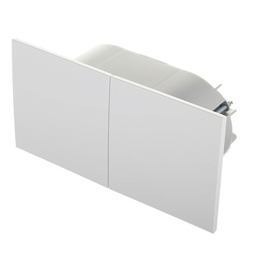 Розетка Systeme Electric AtlasDesign встраиваемая белая со шторками со сдвижными крышками (ATN000128)