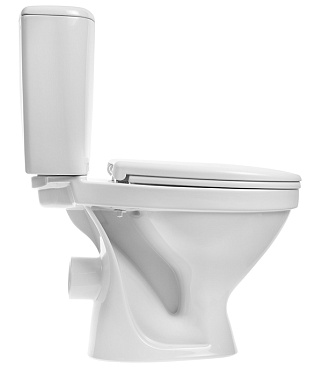 Унитаз-компакт Cersanit Trento с горизонтальным выпуском с сиденьем термопласт микролифт белый (S-KO-TR011-3/6-PL-w)