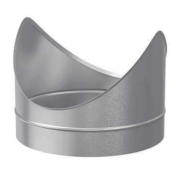 Врезка для круглых воздуховодов d315х315 мм оцинкованная