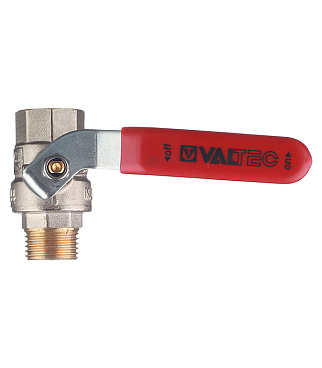 Кран шаровой латунный Valtec Base 1/2 ВР(г) х 1/2 НР(ш) ручка прямой (VT.215.N.04)