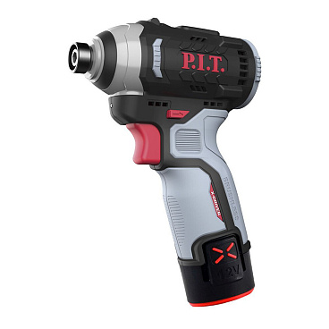 Винтоверт ударный аккумуляторный бесщеточный P.I.T. PSD12K-120A/2 12 В 2 Ач Li-Ion 2 АКБ и ЗУ