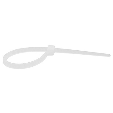 Стяжка кабельная Европартнер PRN 100х2,5 мм нейлоновая белая (150 шт.) (PP 0218 D)