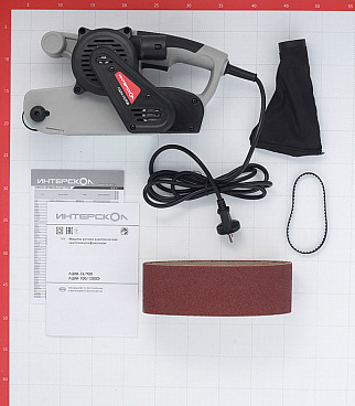 Шлифмашина ленточная электрическая Интерскол ЛШМ-76/900 900 Вт 533х75 мм (16.1.0.00)