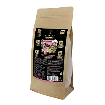 Удобрение для выращивания орхидей ионитный субстрат Zion 2,3 кг